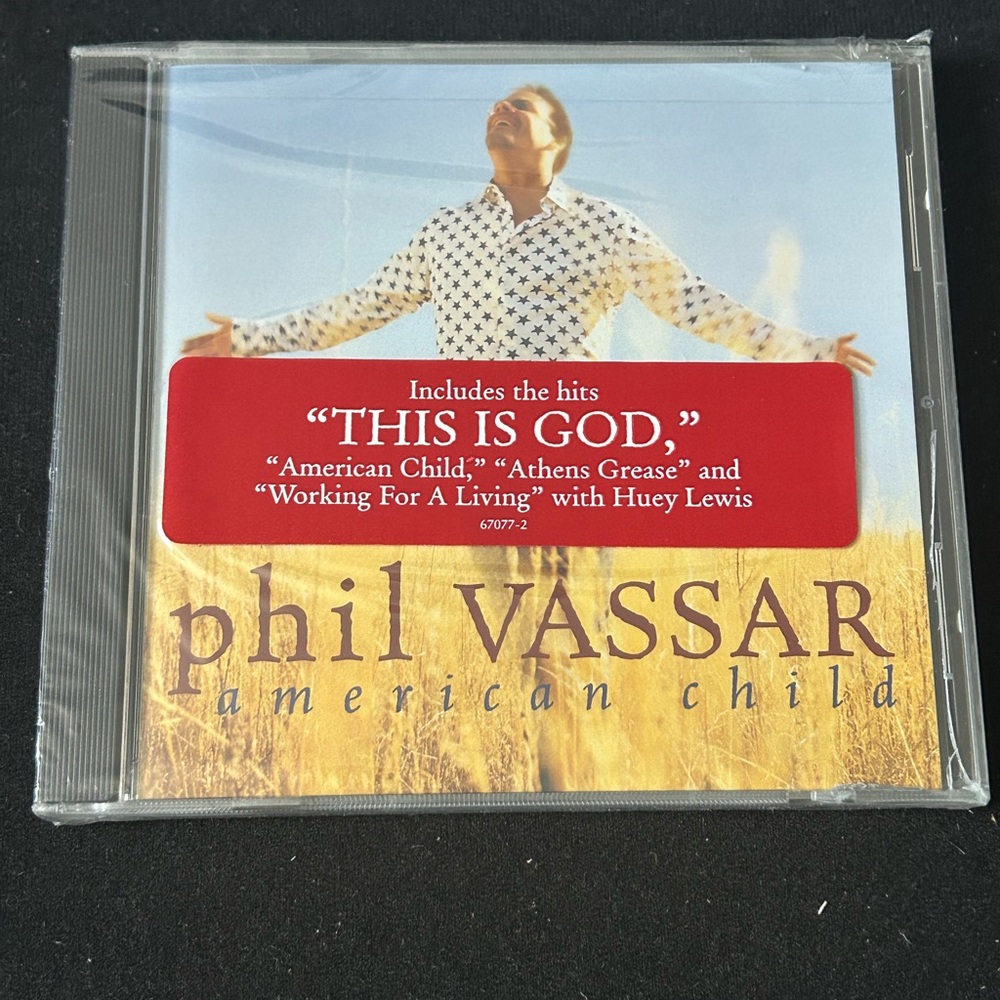 phil VASSAR “american child” by Arista
CD, Brand New, Factory Sealed
